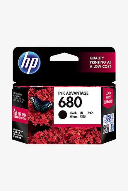 HP 680 F6V27AA Ink Cartridge Black